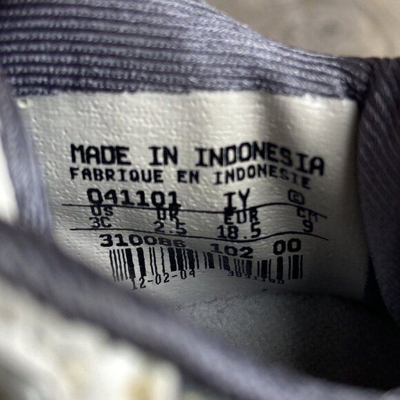 Nike Air Jordan 310086-102‎ White Shoes Sneakers Baby Size 3C - Picture 5 of 6